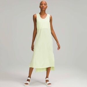 Lululemon All Yours Tank Maxi Dress in Crispin Green